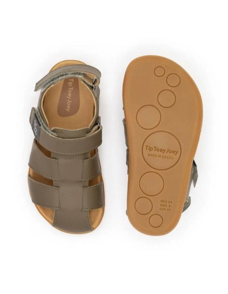 Sandalias barefoot Tip Toey Joey Sand Verde