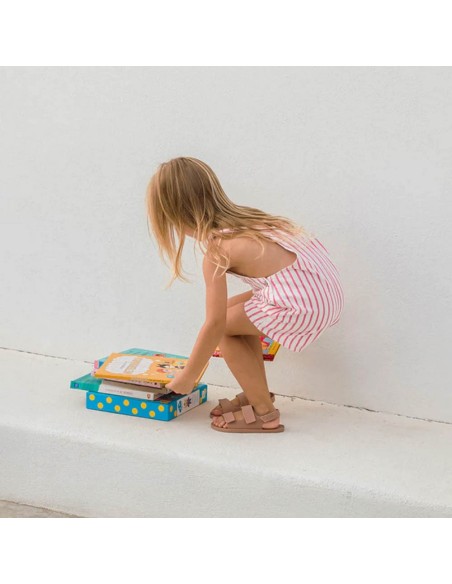 Sandalias barefoot de agua Muris Aruba Dusty Pink