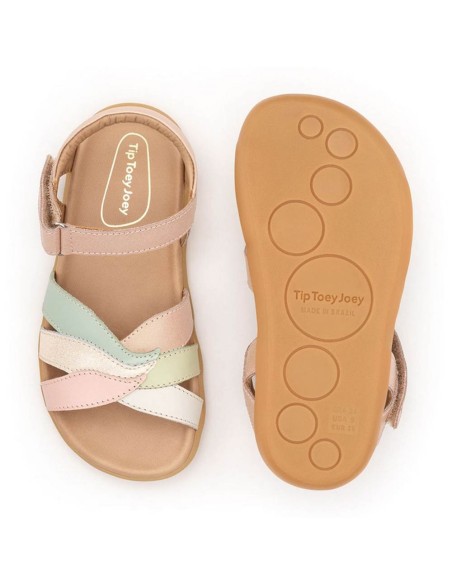 Sandalias barefoot Tip Toey Joey Petal Multicolor