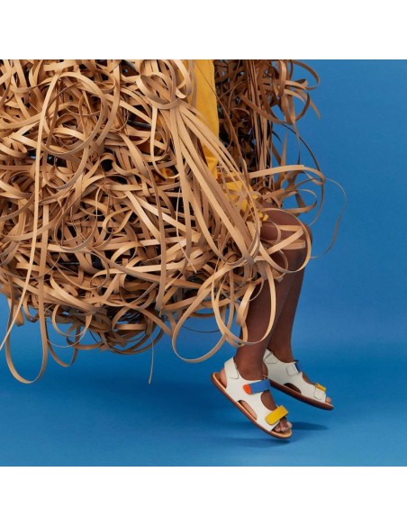 Sandalias barefoot Tip Toey Joey Criss Cross Explorer Explorer Multicolor