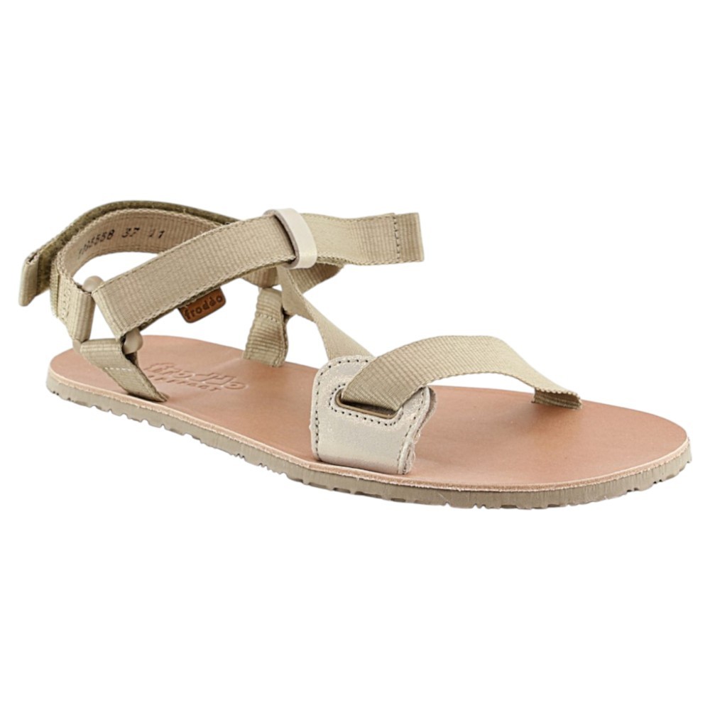 Sandalias barefoot Froddo Flexy Laces Beige