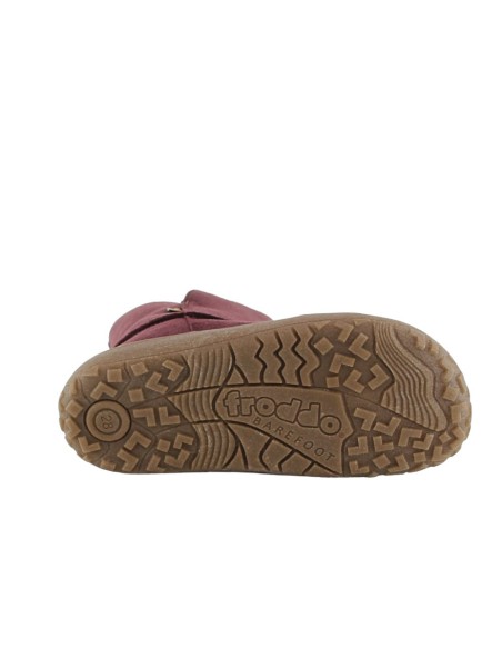 Botas barefoot Froddo Impermeables F.Borreguillo Vino