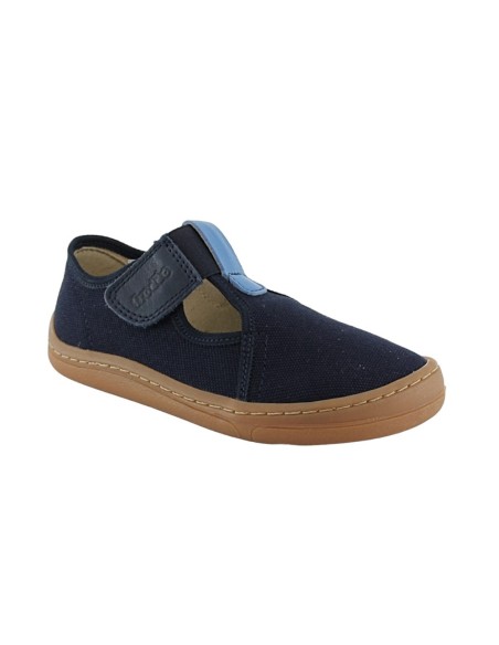 Zapatillas barefoot abiertas Froddo Azul-Jeans