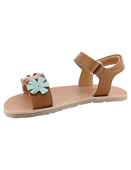 Sandalias barefoot Froddo Flexy Marrón Flores