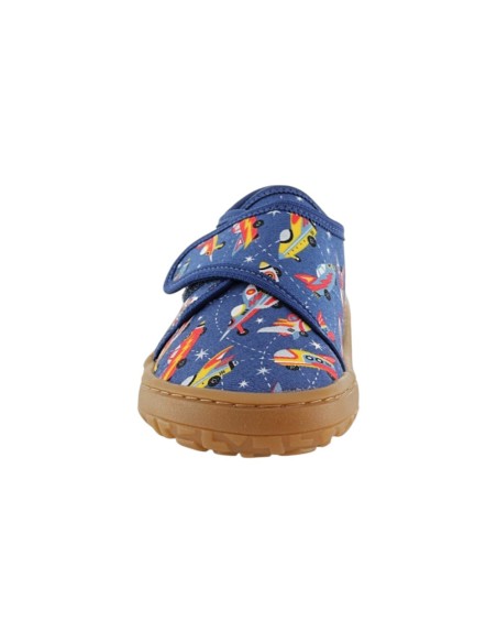 Zapatillas de lona barefoot Froddo Naves Azul