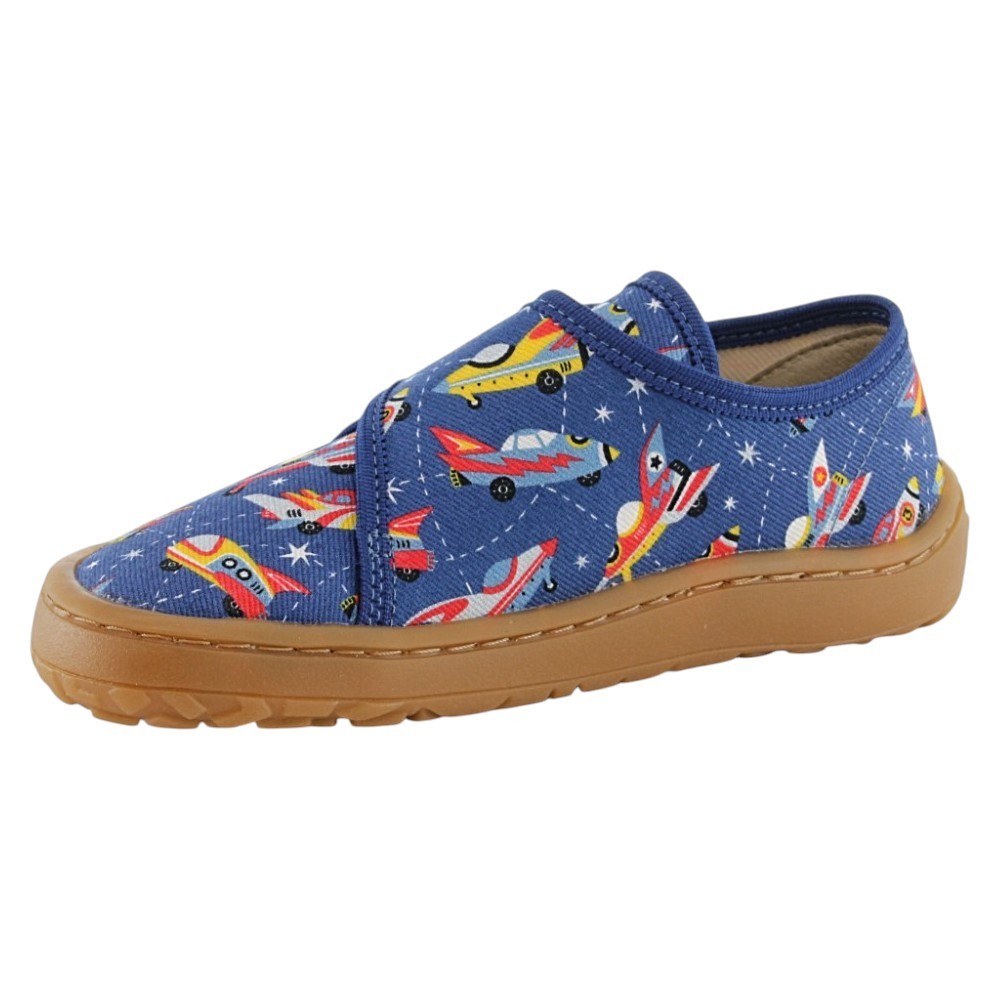 Zapatillas de lona barefoot Froddo Naves Azul