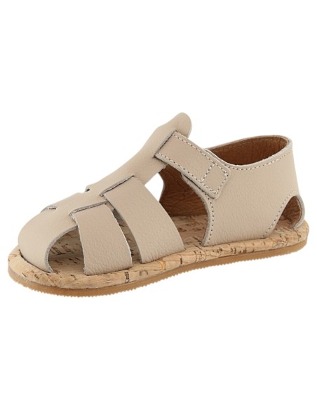 Sandalias barefoot Blanditos Boga Beige