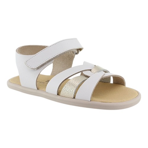 Sandalias respetuosas Andanines 251648 Blanco-Oro