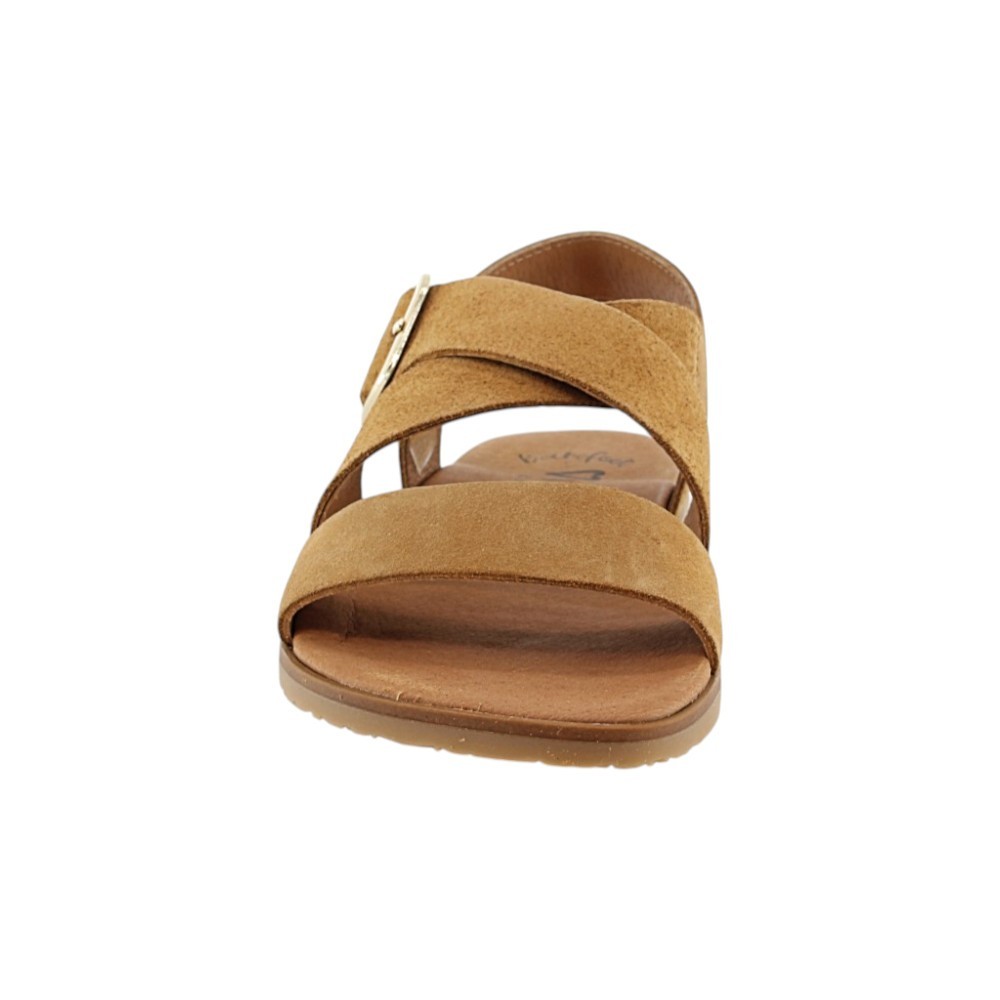 Sandalias barefoot Vivant Lino Whisky