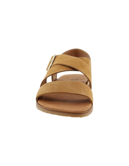 Sandalias barefoot Vivant Lino Whisky
