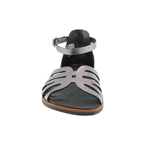 Sandalias barefoot Vivant Helia Metal Acero 2