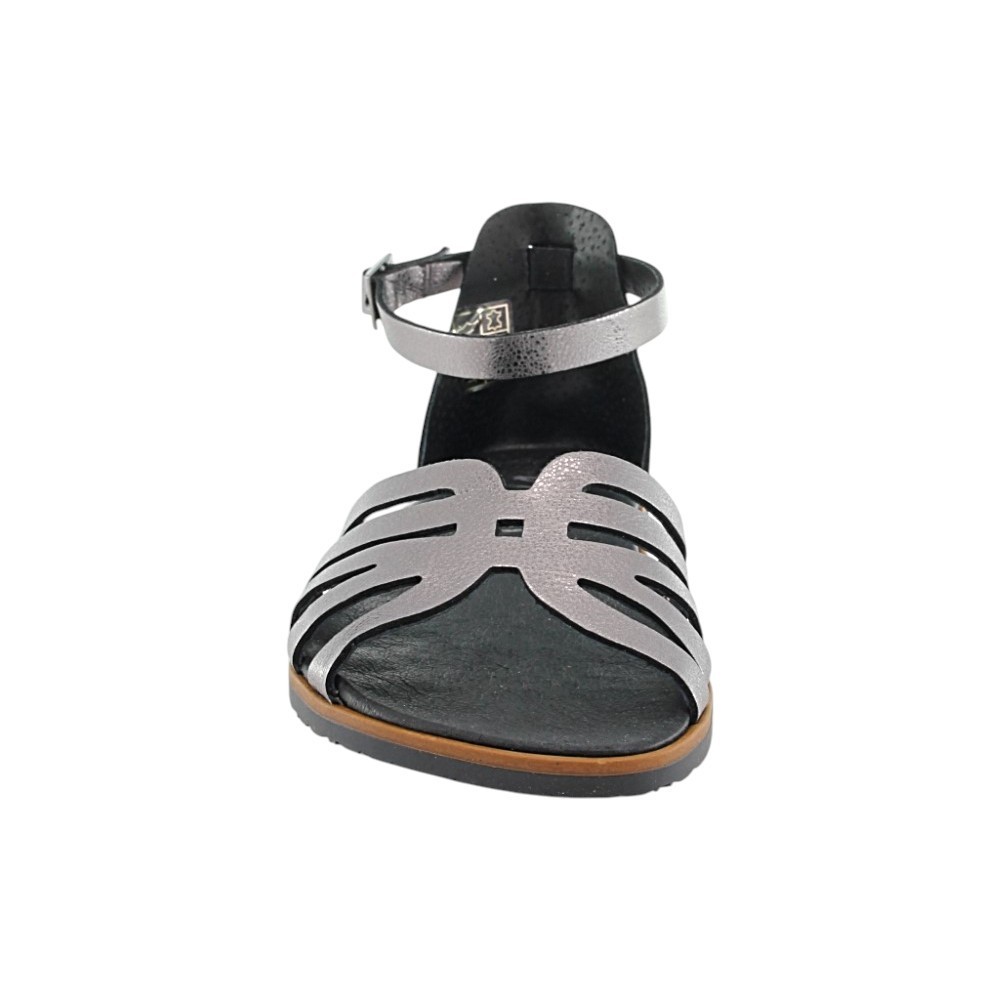 Sandalias barefoot Vivant Helia Metal Acero