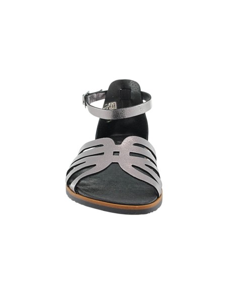 Sandalias barefoot Vivant Helia Metal Acero