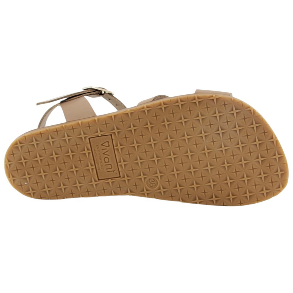 Sandalias barefoot Vivant Zenda Taupe