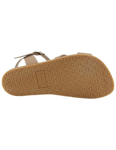 Sandalias barefoot Vivant Zenda Taupe