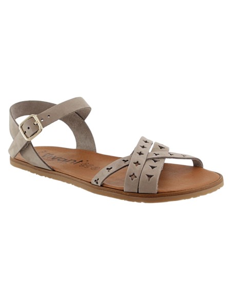 Sandalias barefoot Vivant Coral Nobuck Gris