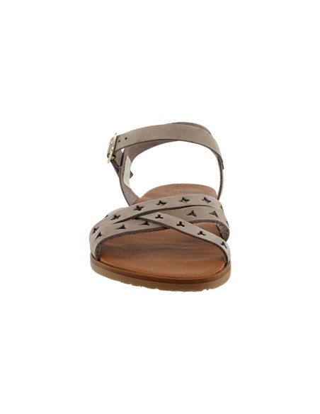 Sandalias barefoot Vivant Coral Nobuck Gris