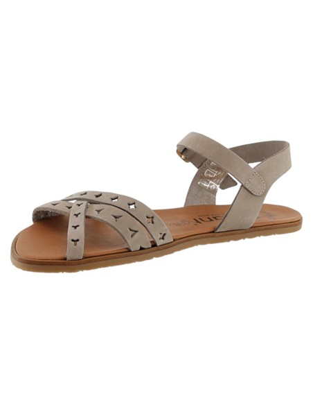 Sandalias barefoot Vivant Coral Nobuck Gris