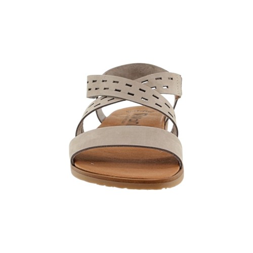 Sandalias barefoot Vivant Alba Nobuck Gris 2