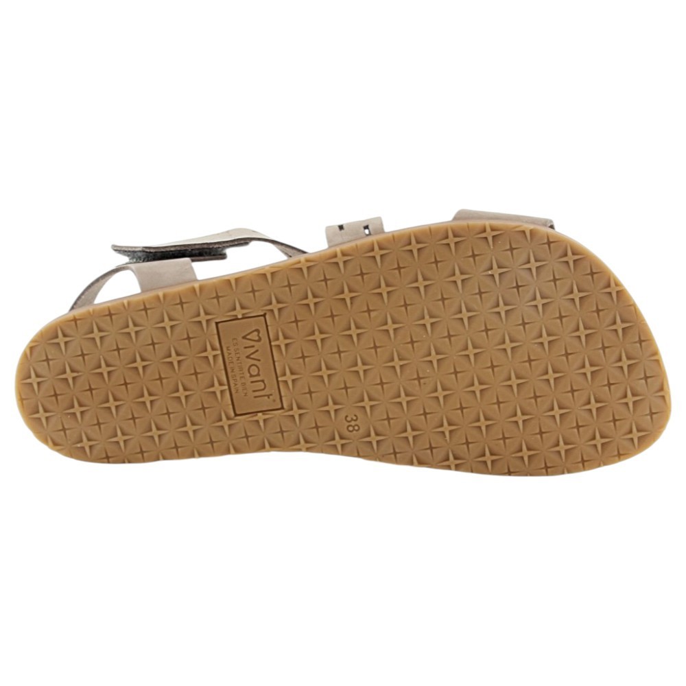 Sandalias barefoot Vivant Alba Nobuck Gris