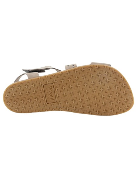 Sandalias barefoot Vivant Alba Nobuck Gris