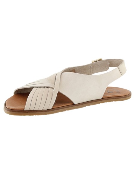 Sandalias barefoot Vivant Dalia Nobuck Hielo
