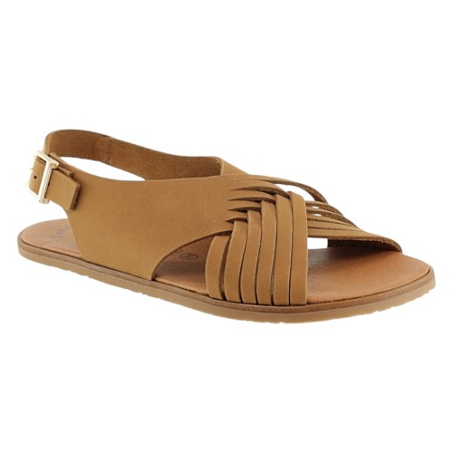 Sandalias barefoot Vivant Dalia Nobuck Cuero