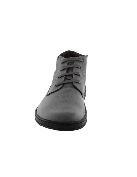 Botines barefoot con cordones Flexi Nens Gris