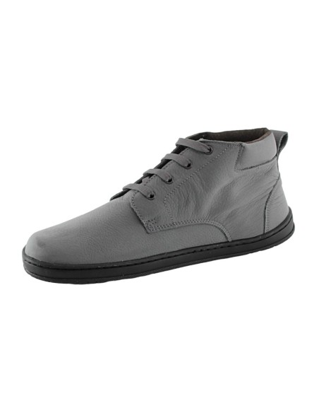 Botines barefoot con cordones Flexi Nens Gris