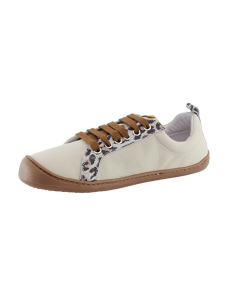 Zapatos barefoot Flexi Nens 8410 Beige-Leopardo