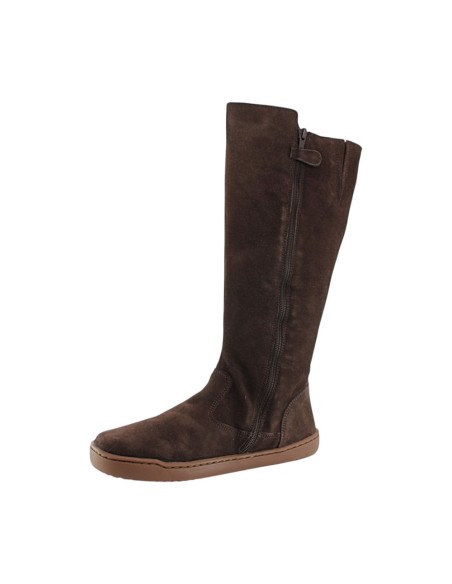 Botas altas barefoot Flexi Nens 9090-X Suela XL Marrón serraje
