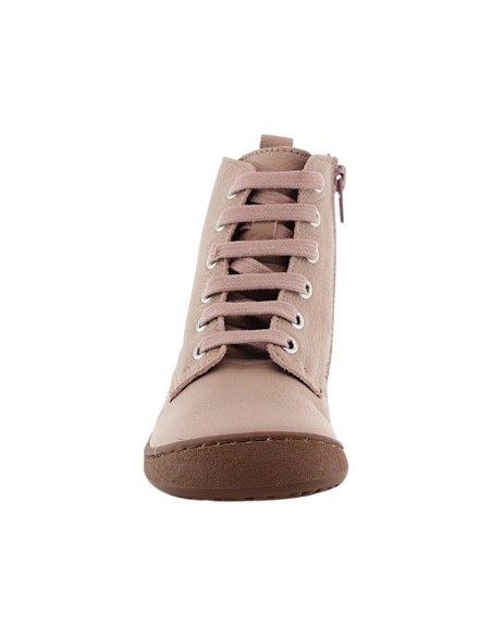 Botas militares barefoot Flexi Nens 9085-R Rosa