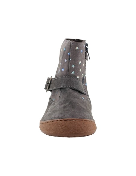 Botines barefoot Flexi Nens 9062-R estrellas Gris