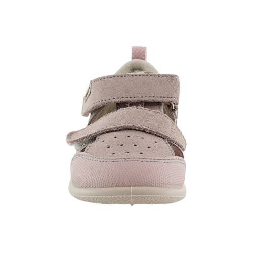 Sandalias respetuosas Zapyflex Doble Velcro Rosa 2