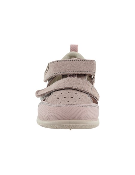 Sandalias respetuosas Zapyflex Doble Velcro Rosa