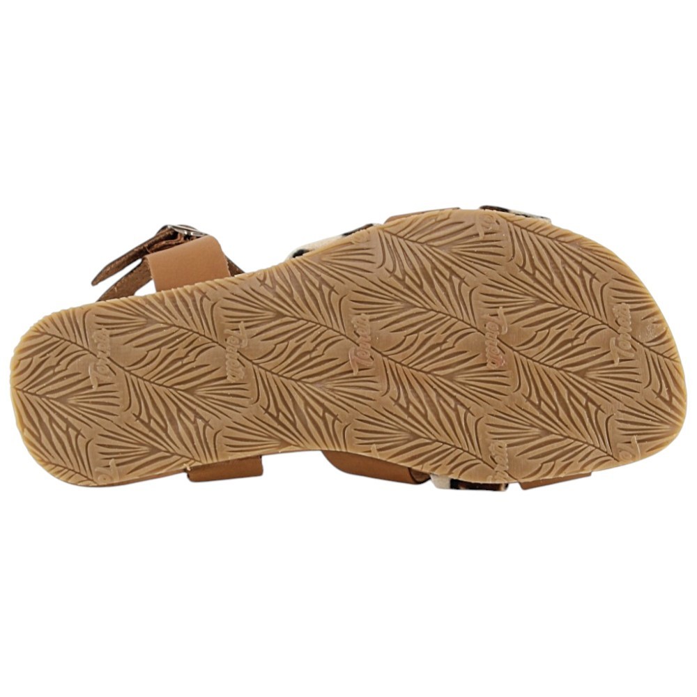 Sandalias barefoot Terreta Jubalcoi Cuero-Leopardo