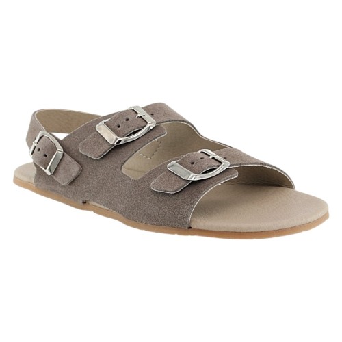 Sandalias barefoot Coqueflex 3 hebillas 1560 Gris
