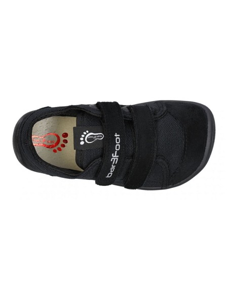 Zapato respetuoso deportivo Bar3foot Negro