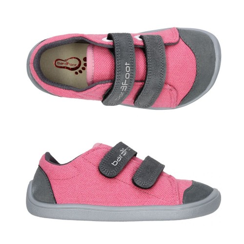 Calzado respetuoso Bar3foot Denver Rosa-Gris 2