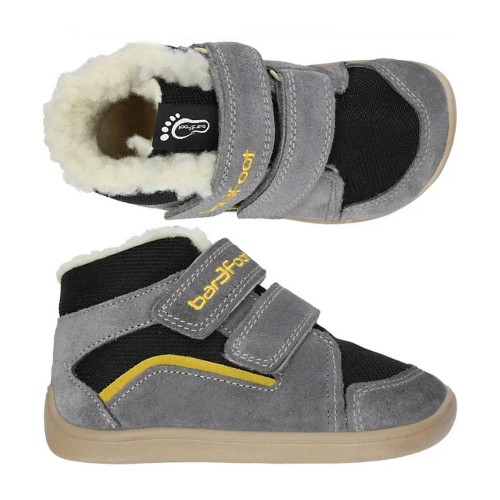 Botines Bar3Foot Elf Utah Wooly Hydro Gris 2