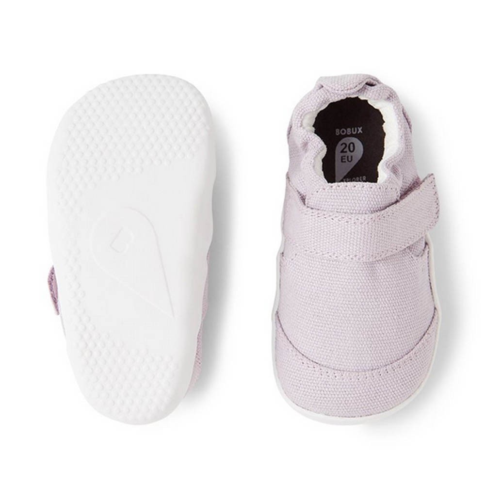 Zapatillas de lona respetuosas Bobux Gor Organic Malva