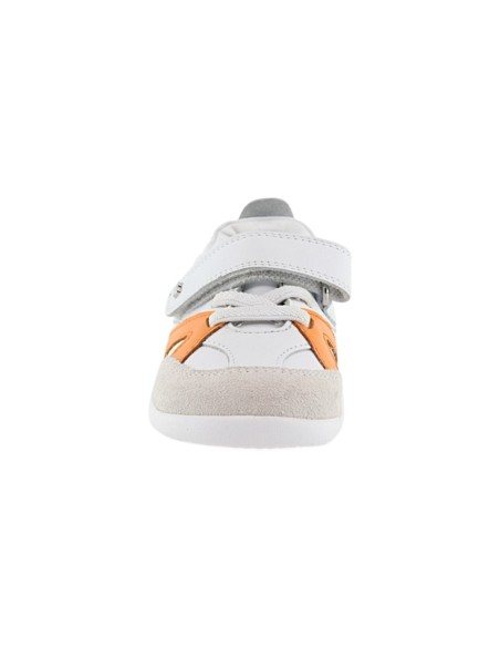 Zapatillas respetuosas Bobux Chase Blanco-Naranja