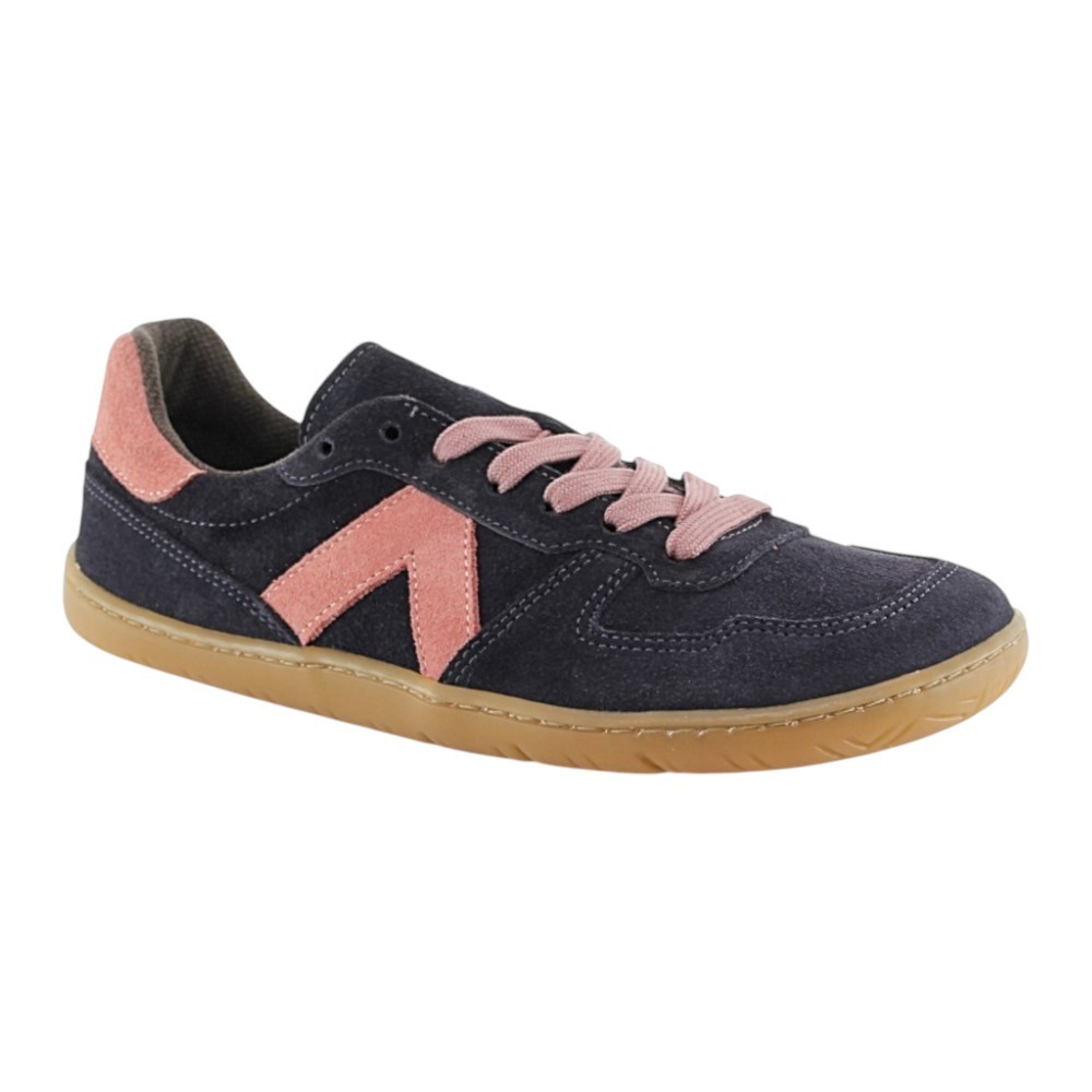 Zapatillas barefoot Coqueflex piso Adam Gris-Rosa