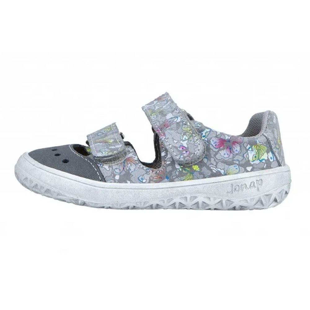 Sandalias barefoot Jonap Fella Gris Mariposas