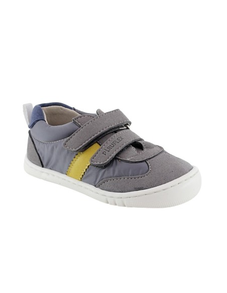 Zapatos barefoot Piruflex PF174-6 Gris-Amarillo