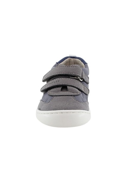 Zapatos barefoot Piruflex PF174-6 Gris-Amarillo