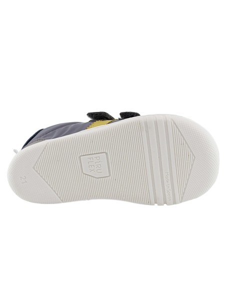 Zapatos barefoot Piruflex PF174-6 Gris-Amarillo