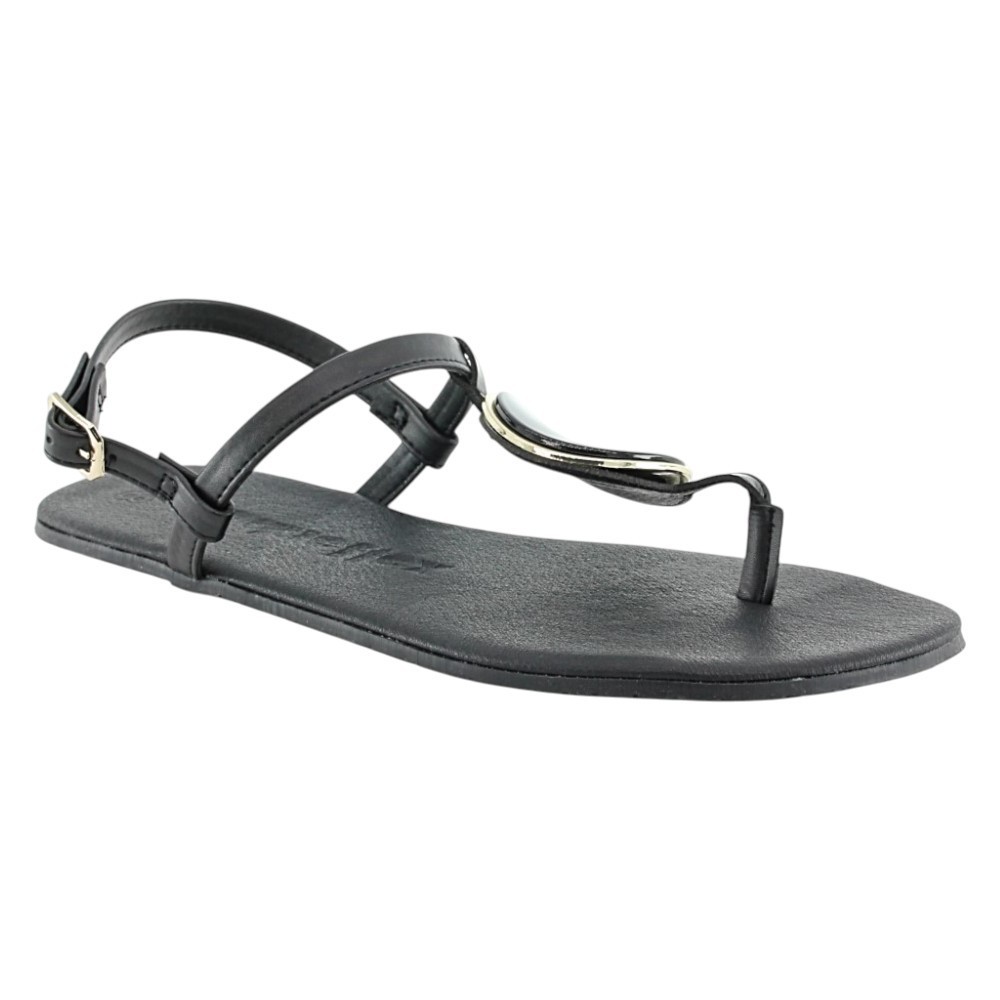 Sandalias barefoot 1566 Negro detalle