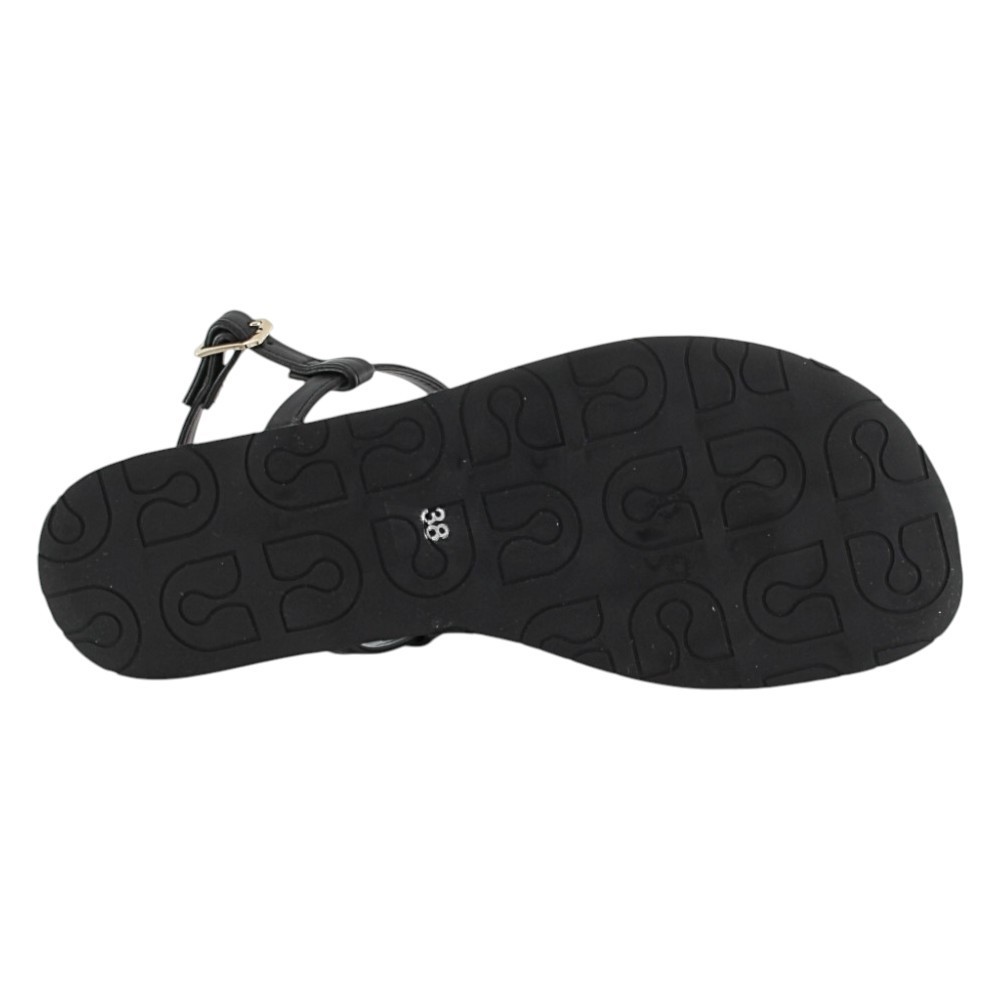 Sandalias barefoot 1566 Negro detalle