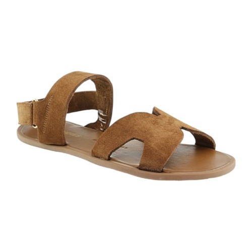 Sandalias barefoot Groundies Juno Caramel